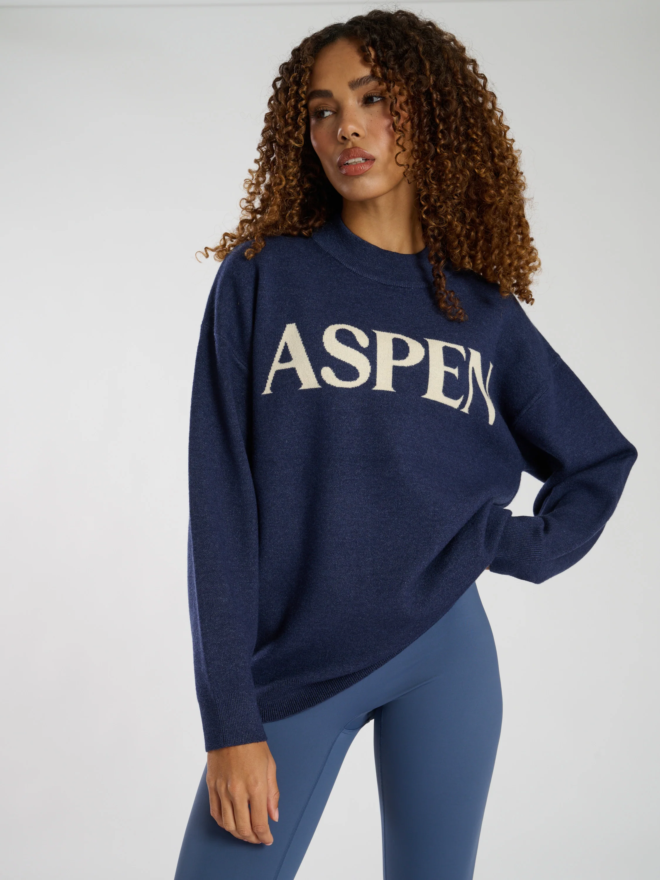 Content Aspen Jumper in Navy - Image 4