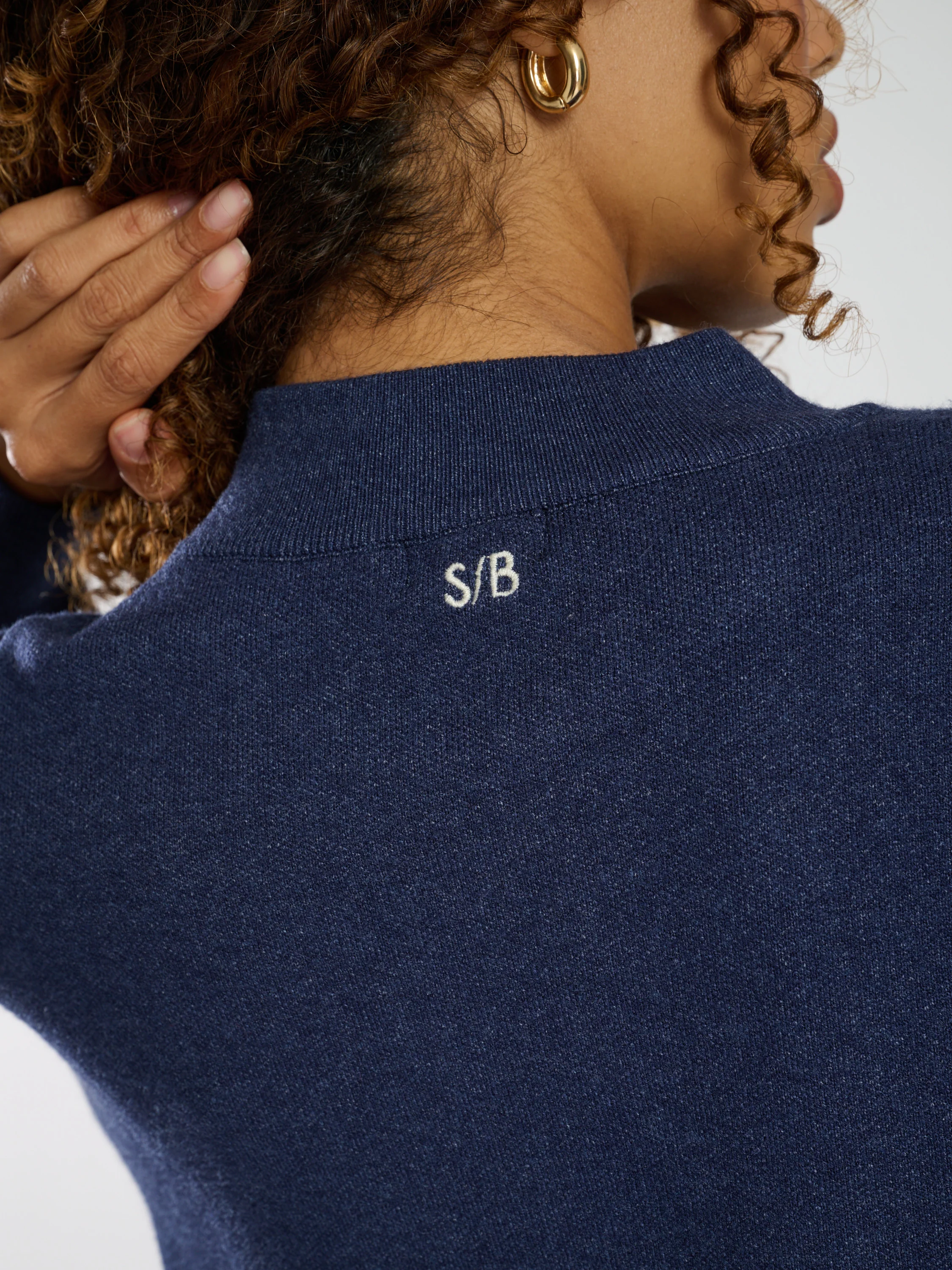 Content Aspen Jumper in Navy - Image 5