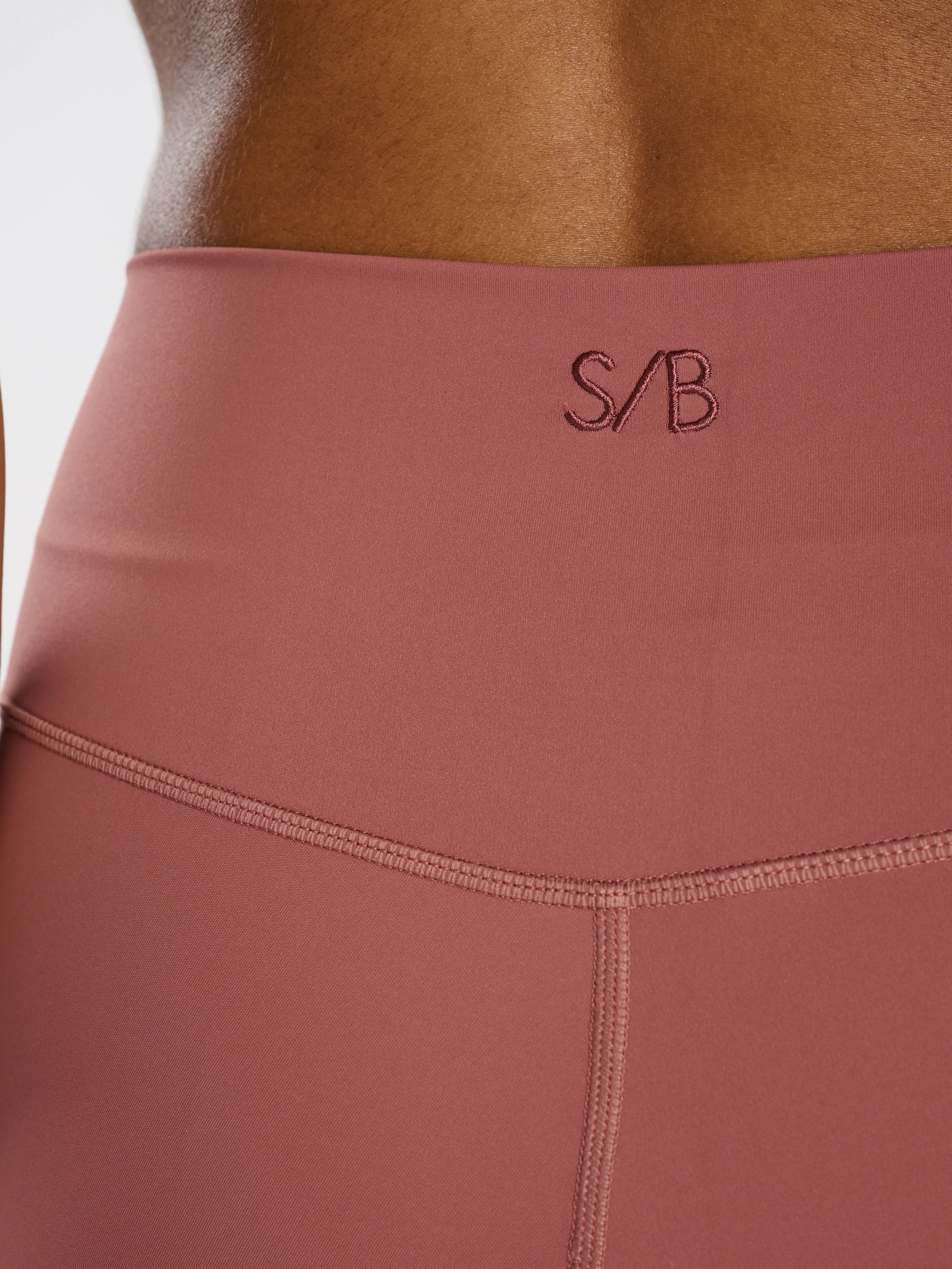 Errands Leggings in Dusty Pink - Image 2