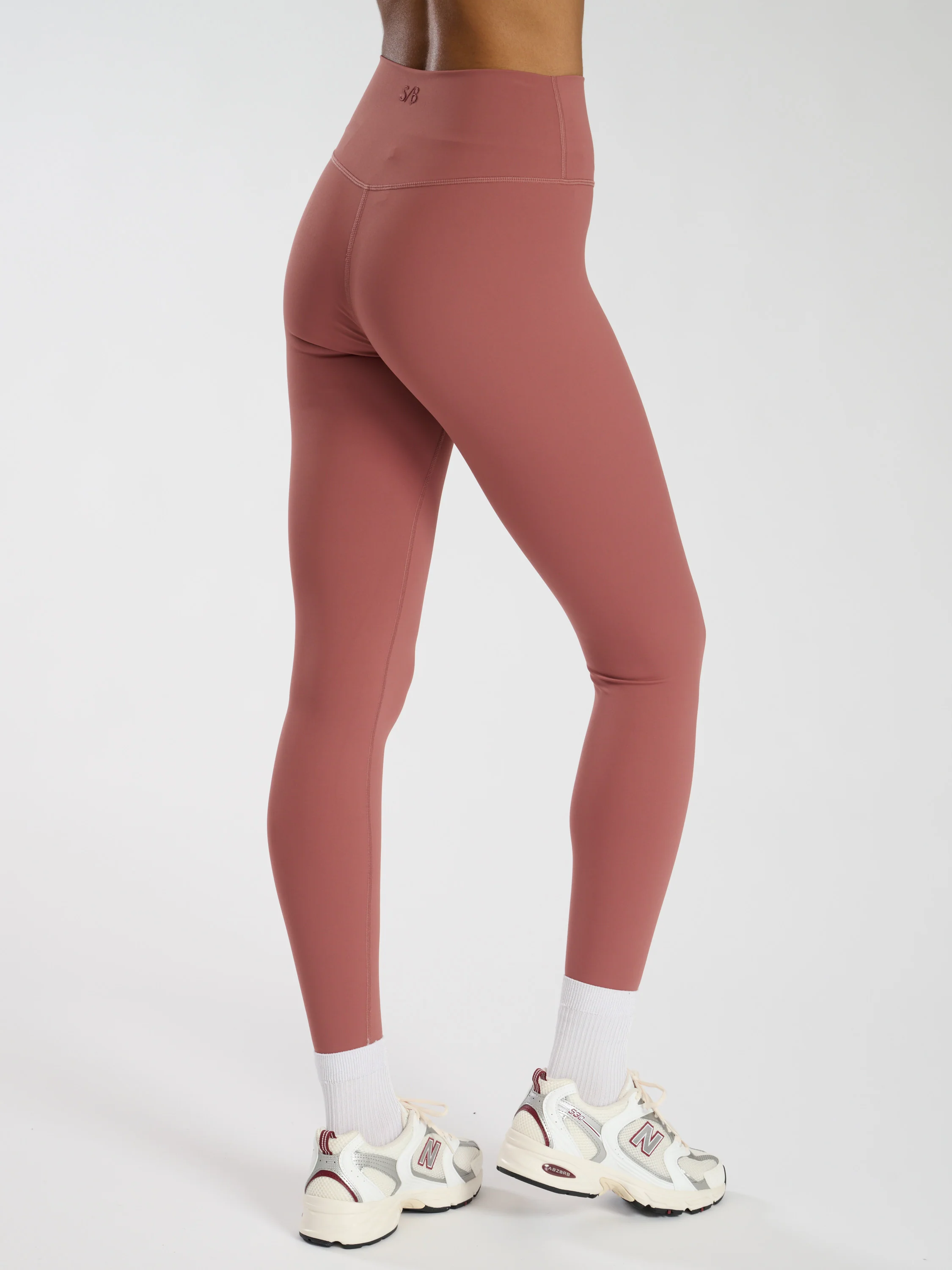 Errands Leggings in Dusty Pink - Image 4