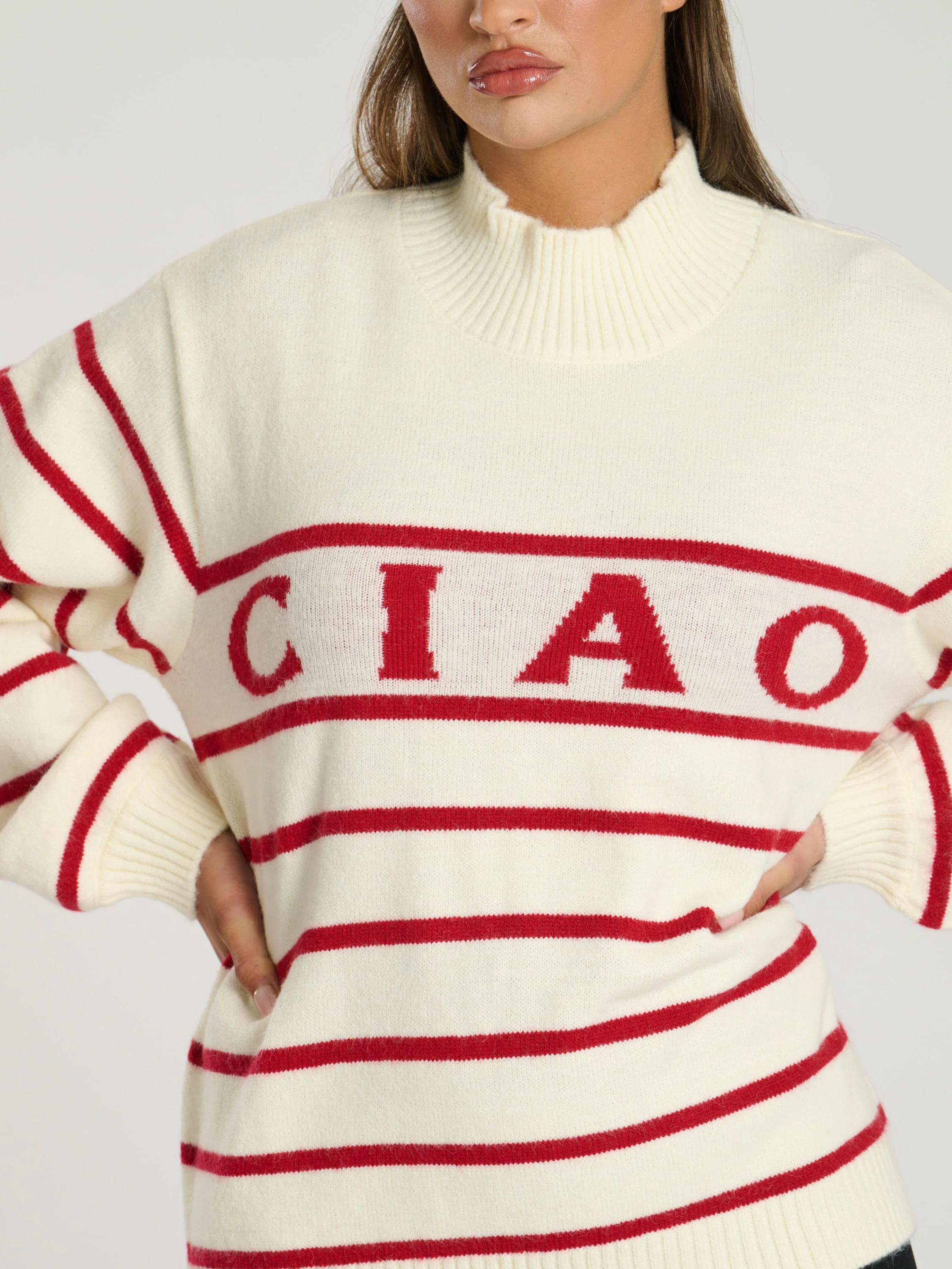 Lodge Ciao Jumper in Red - Image 2