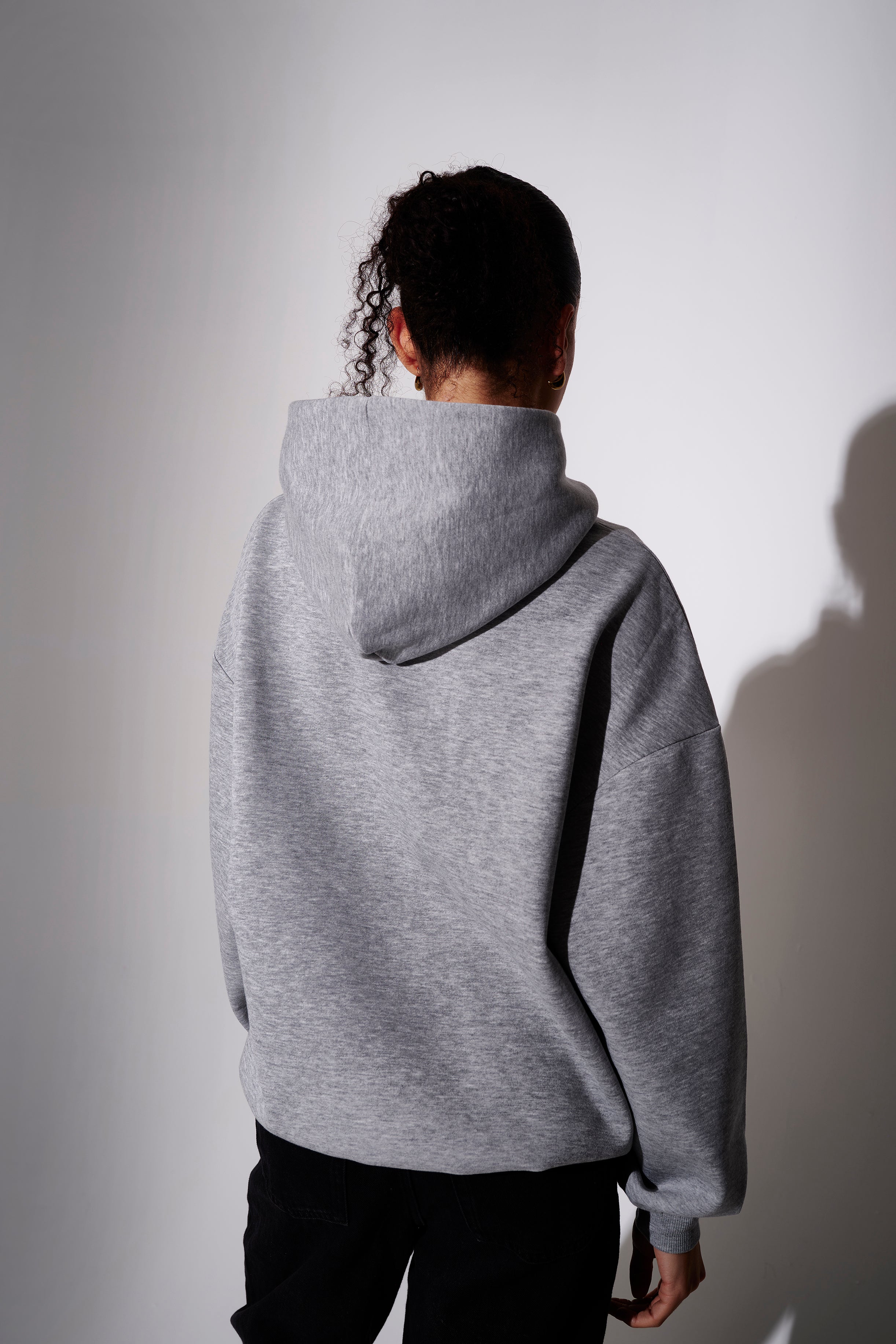 Made in Heaven Graphic Hoodie in Grey - Image 3