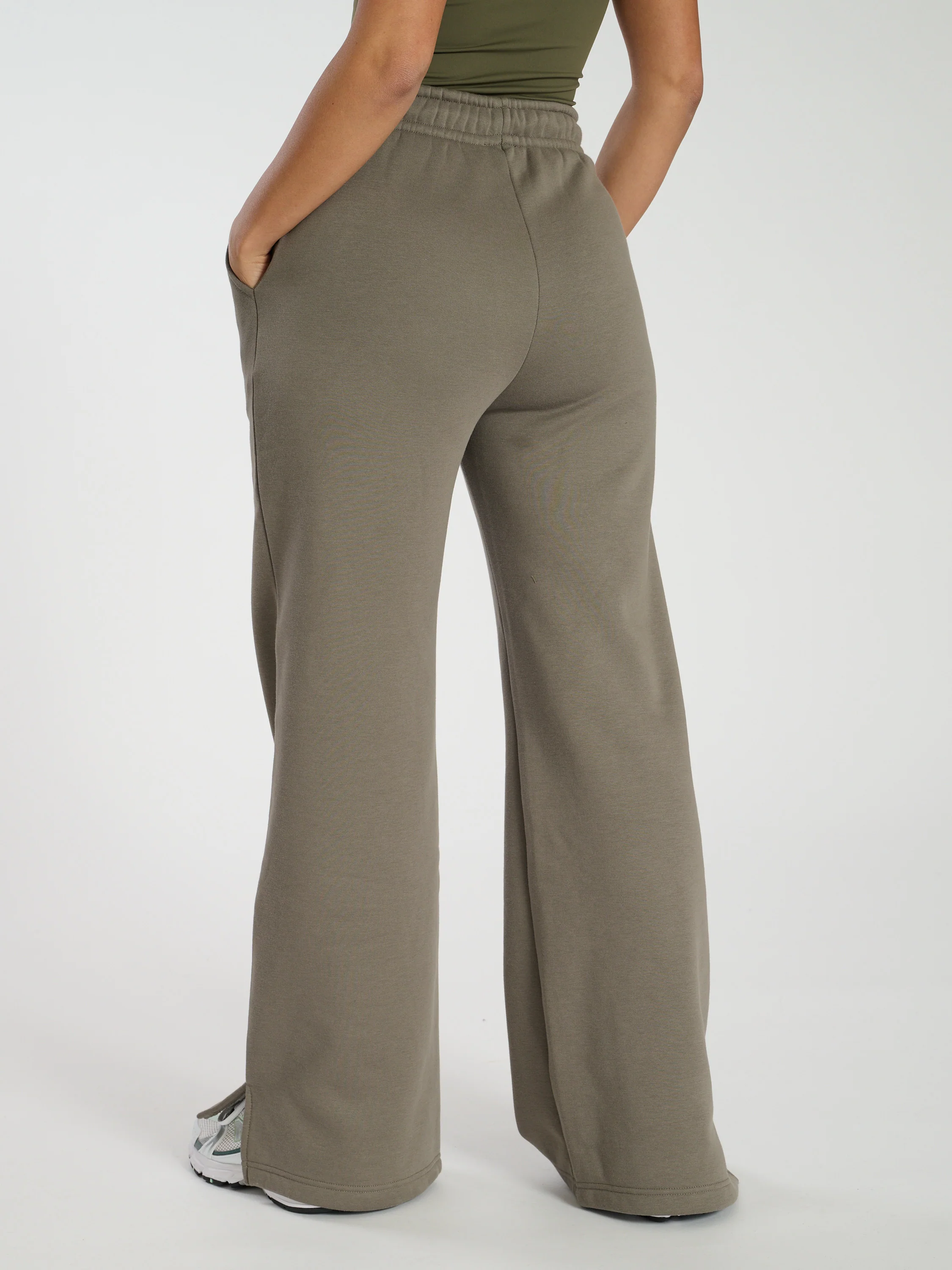 Off Duty Joggers in Khaki - Image 4