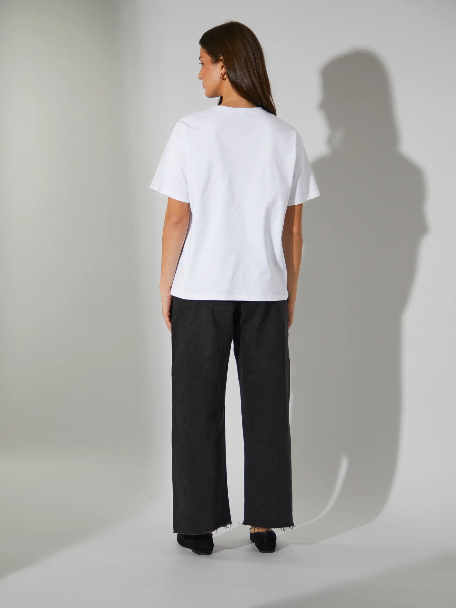 Girl Dinner Graphic Tee in White - Image 5